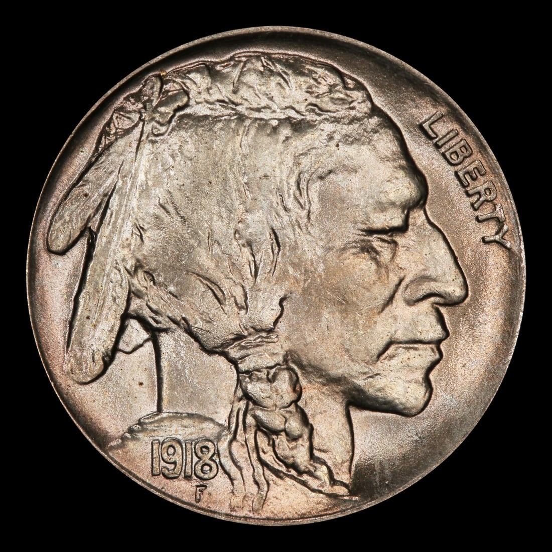 1918-d Buffalo Nickel Near Top Pop! 5c ms66 SEGS - 2