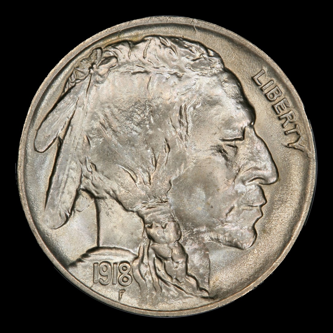 1918-d Buffalo Nickel Near Top Pop! 5c ms66 SEGS - 2