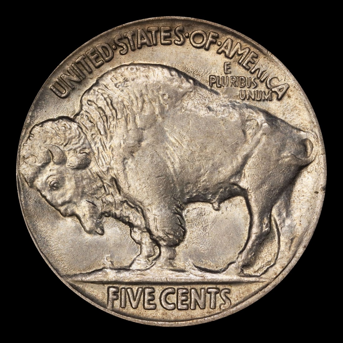 1918-p Buffalo Nickel 5c Grades ms63 - 3
