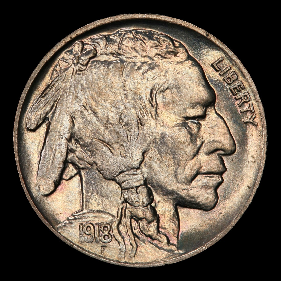1918-p Buffalo Nickel 5c ms66 SEGS - 2