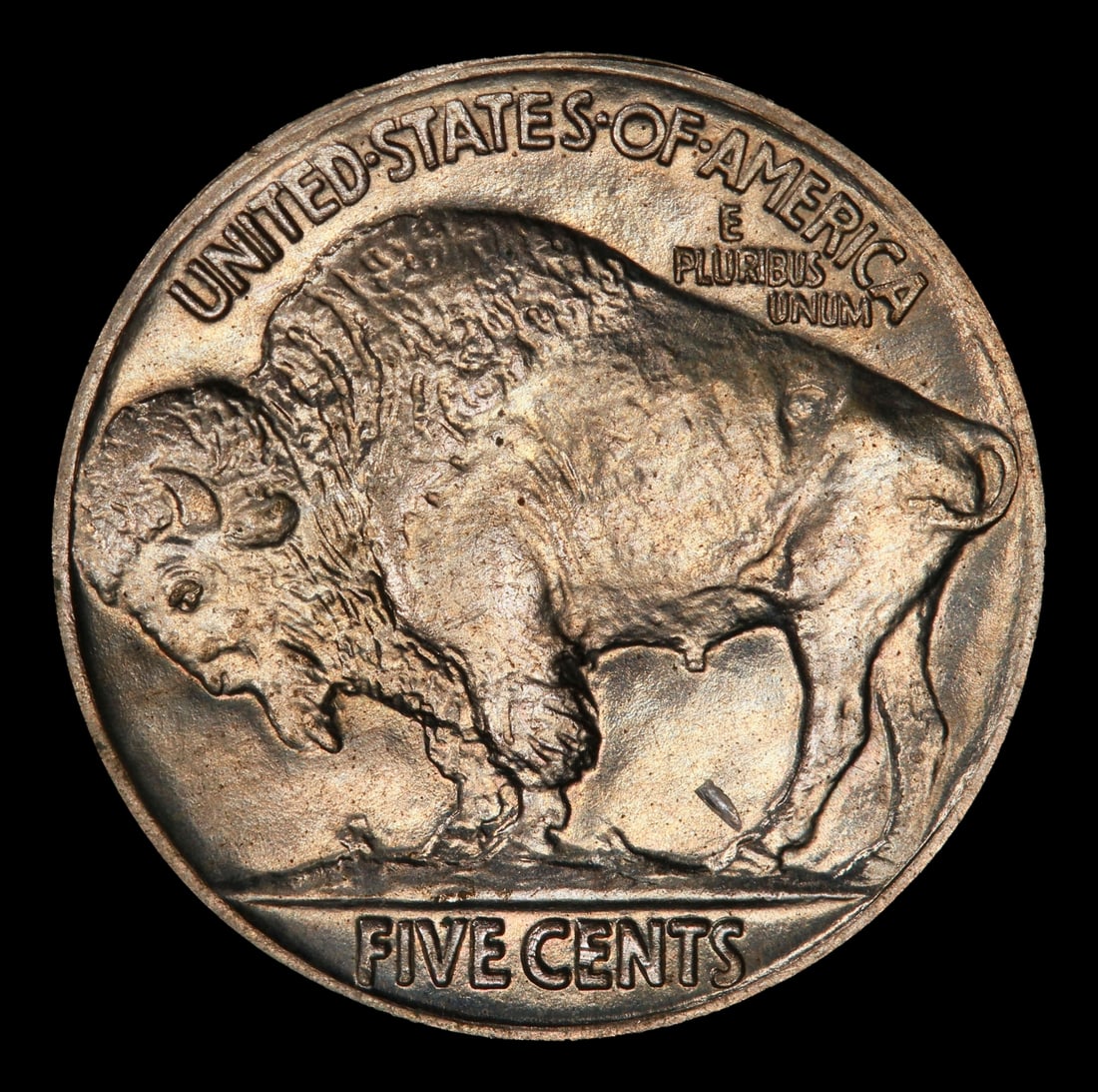 1918-p Buffalo Nickel 5c ms66 SEGS - 3