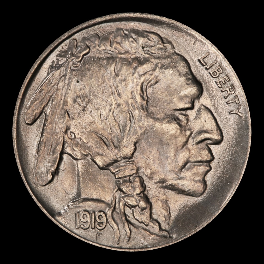 1919-p Buffalo Nickel 5c ms65+ SEGS - 2