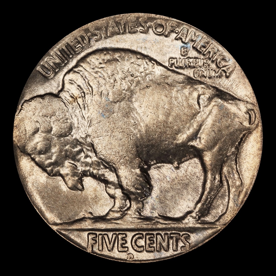 1920-d Buffalo Nickel 5c ms63 USCG - 3