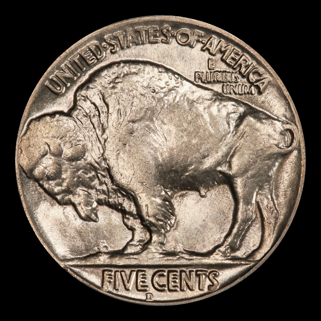 1920-d Buffalo Nickel 5c ms64+ SEGS - 3