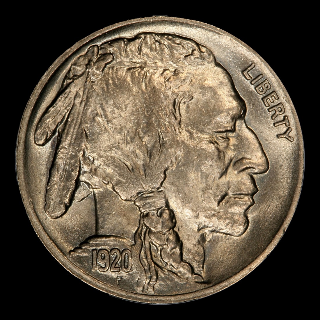 1920-p Buffalo Nickel 5c Grades ms65 - 2