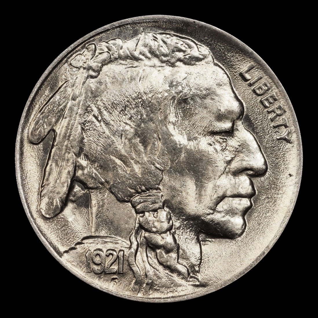 1921-p Buffalo Nickel 5c ms66 SEGS - 2