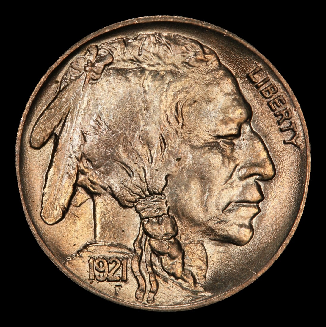 1921-p Buffalo Nickel Near Top Pop! 5c ms67 SEGS - 2