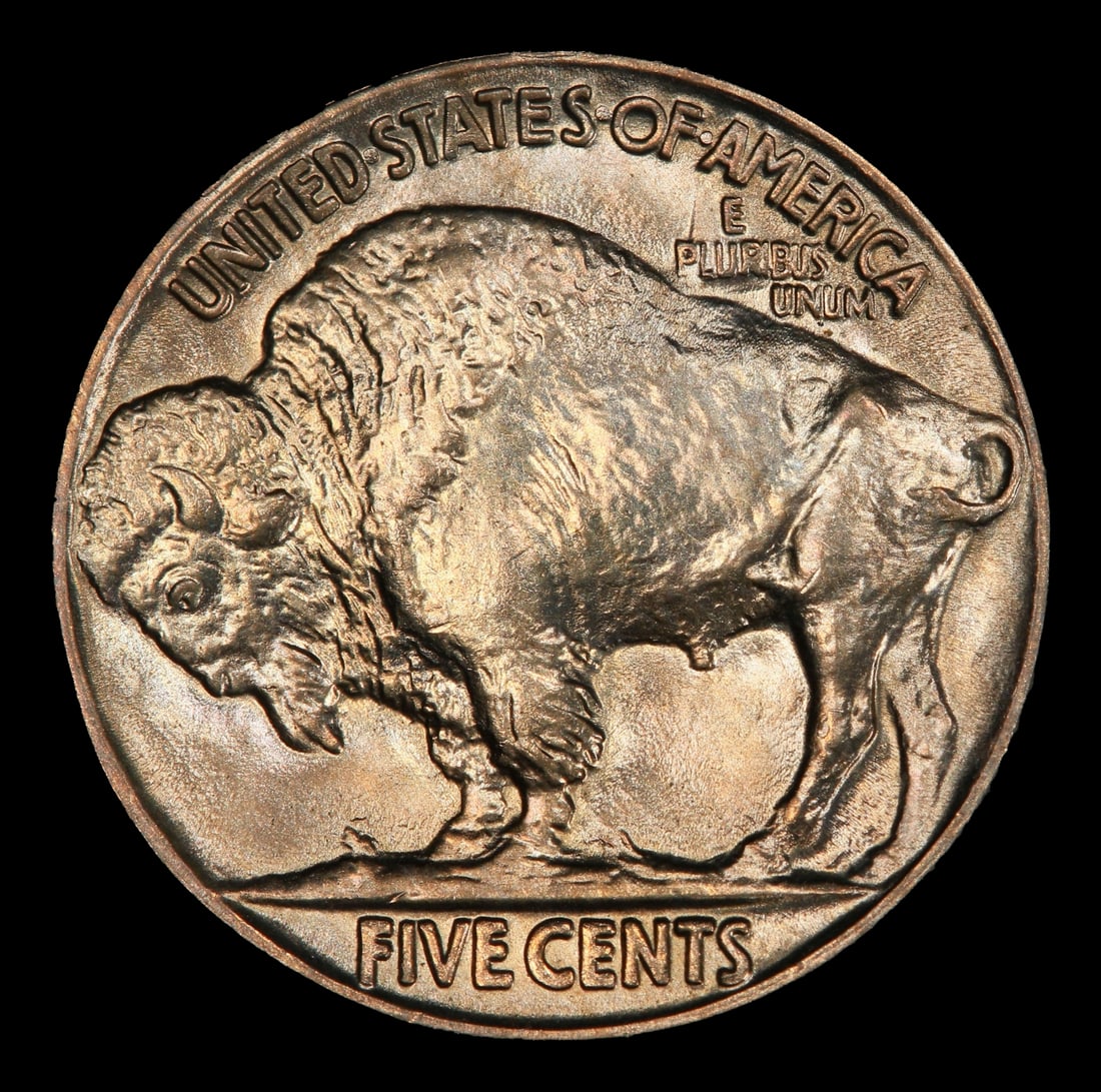1921-p Buffalo Nickel Near Top Pop! 5c ms67 SEGS - 3