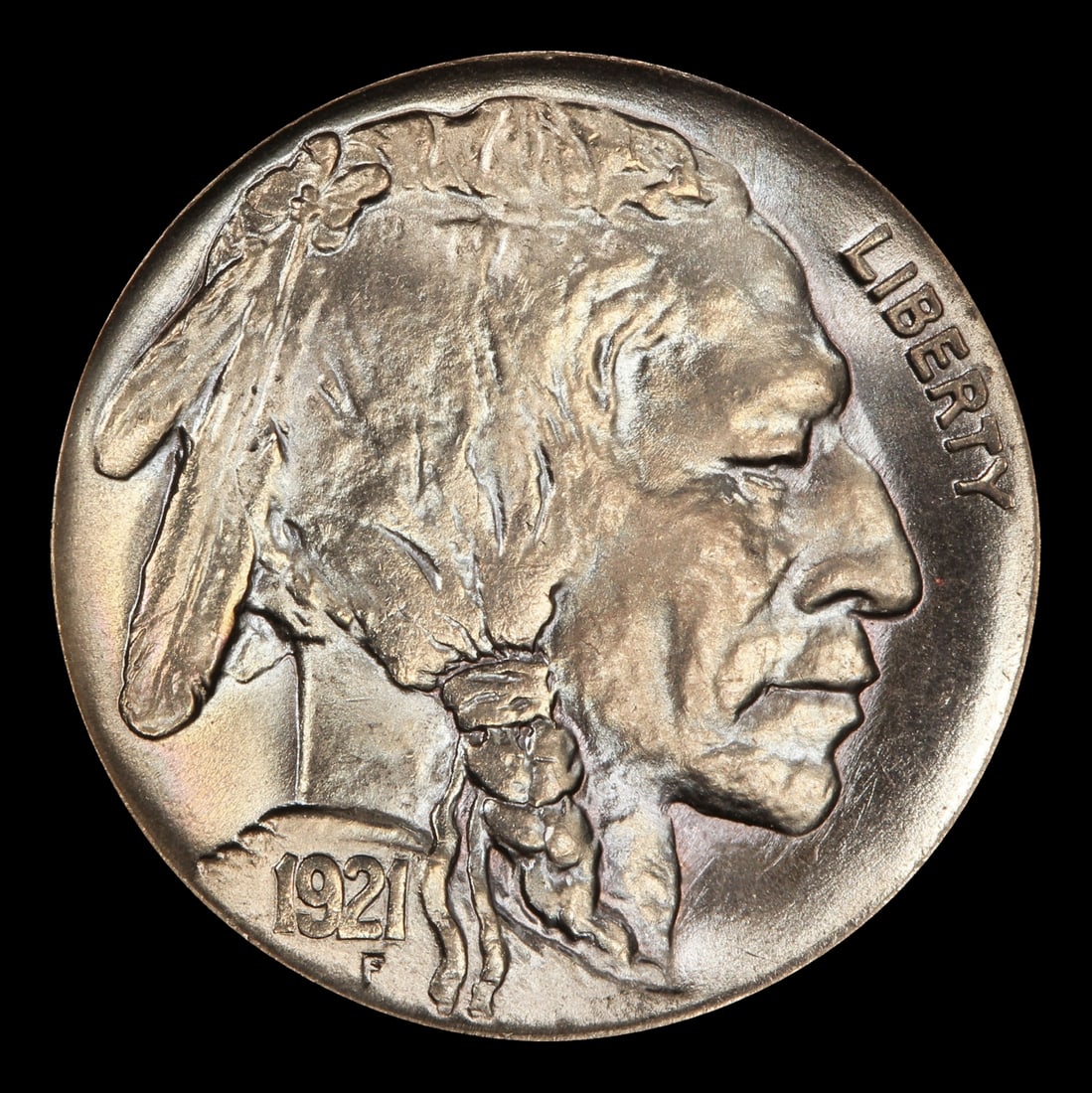 1921-p Buffalo Nickel Near Top Pop! 5c ms67 SEGS - 2