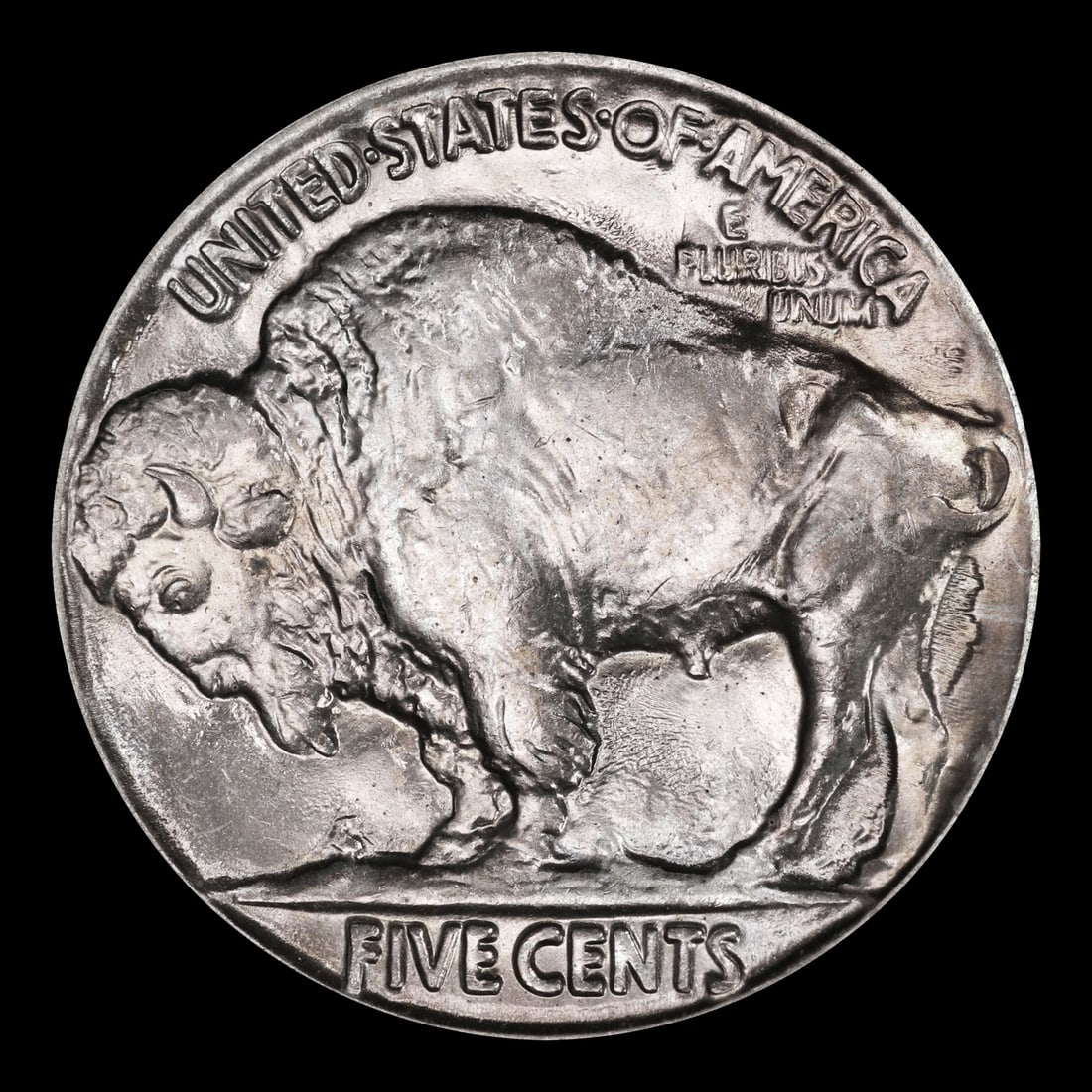 1923-p Buffalo Nickel 5c Grades ms65 - 3