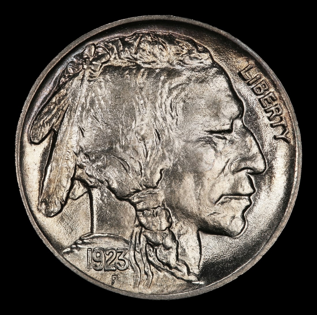 1923-p Buffalo Nickel Near Top Pop! 5c ms67 SEGS - 2