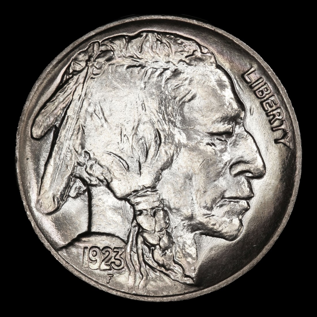 1923-p Buffalo Nickel Near Top Pop! 5c ms67 SEGS - 2