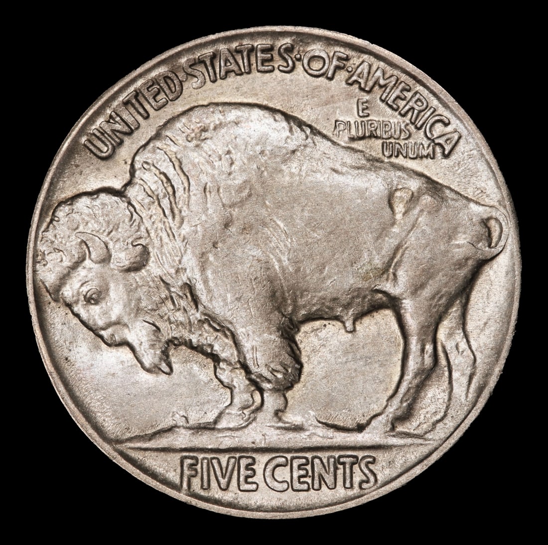 1924-p Buffalo Nickel 5c Grades ms63 - 3