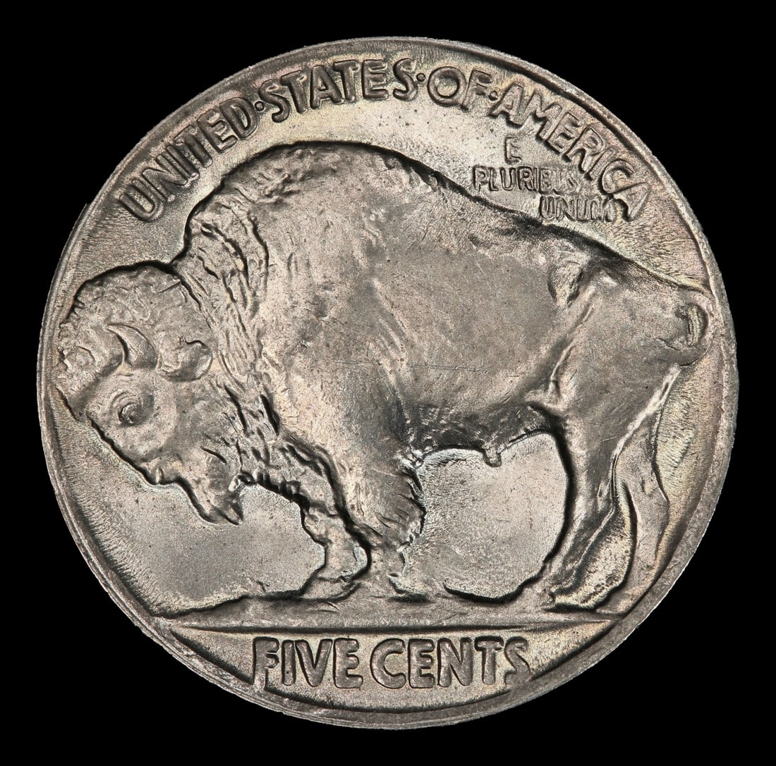 1924-p Buffalo Nickel 5c ms66 SEGS - 3