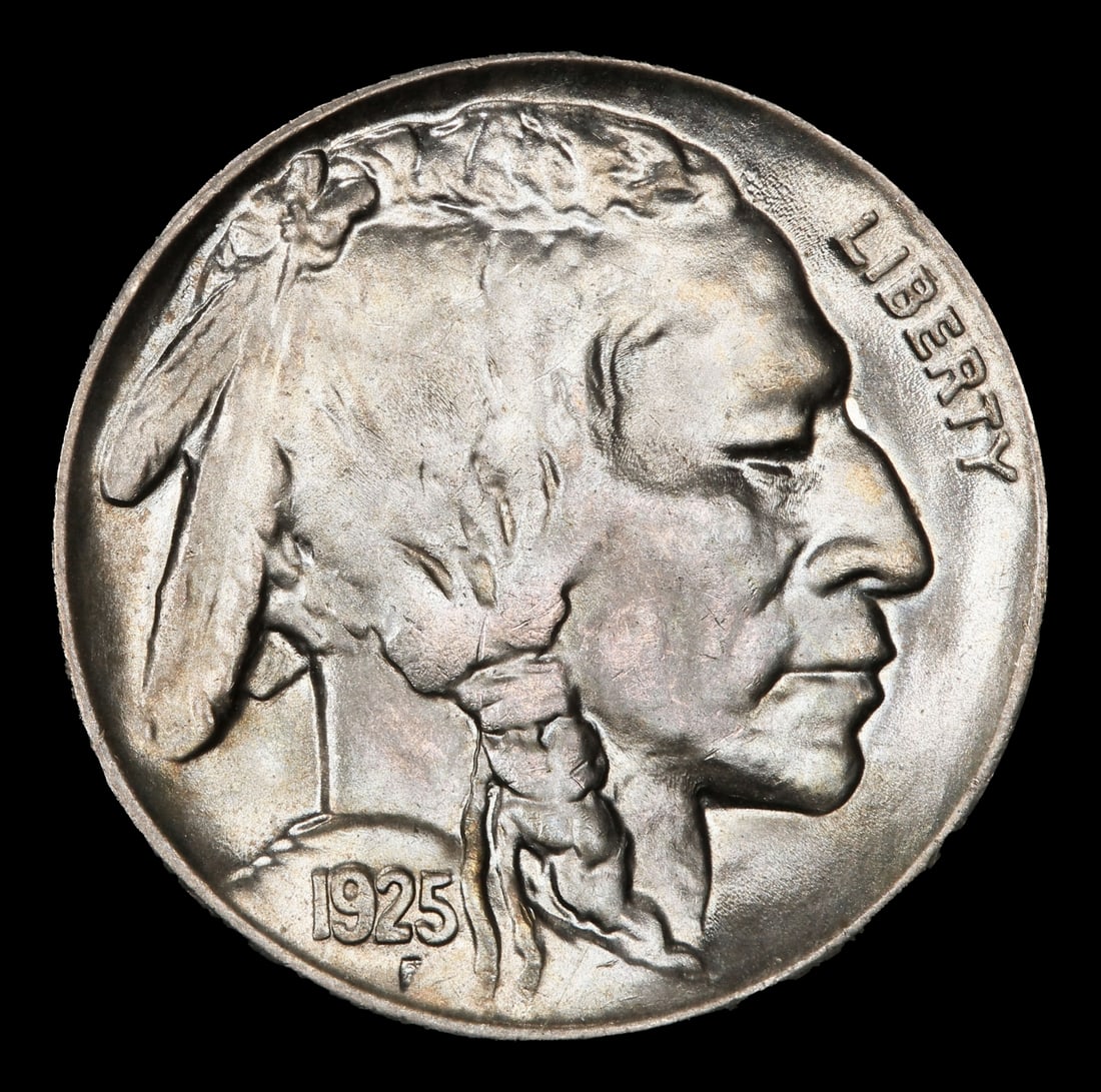1925-p Buffalo Nickel Near Top Pop 5c ms67 SEGS - 2