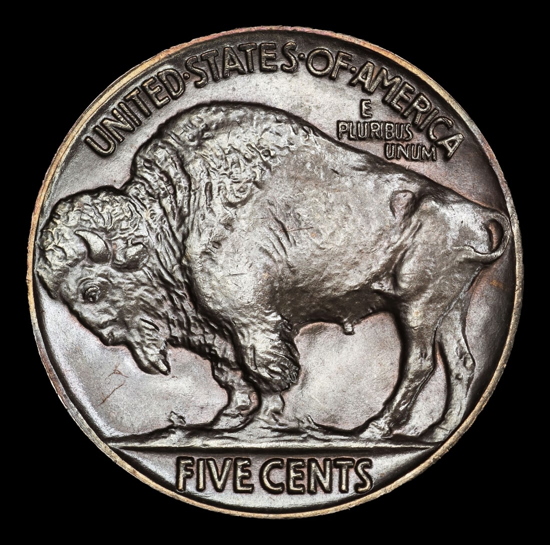 1925-p Buffalo Nickel Near Top Pop 5c ms67 SEGS - 3