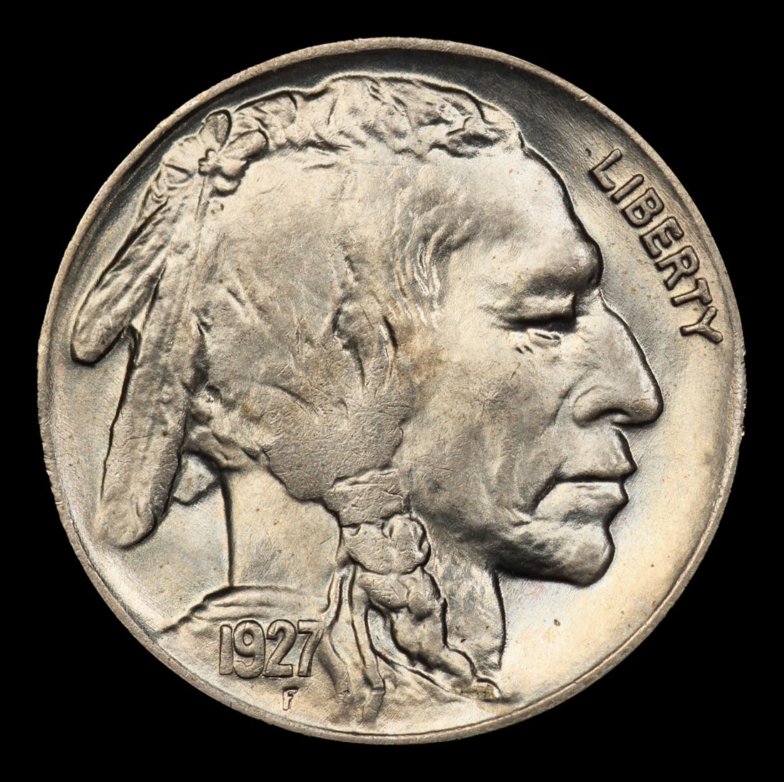 1927-p Buffalo Nickel 5c Grades ms65+ - 2