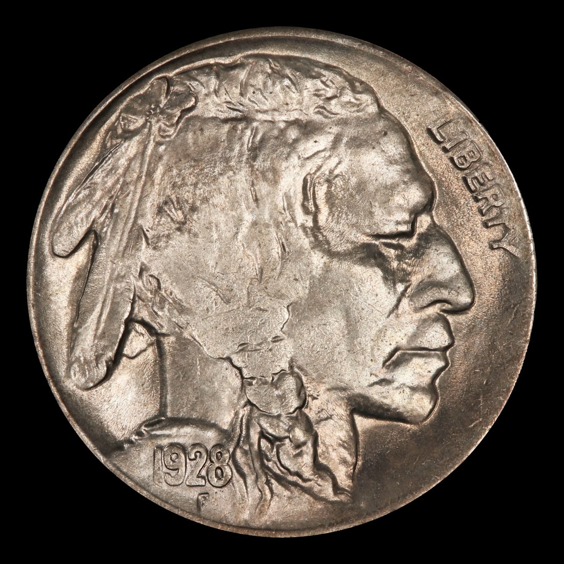 1928-d Buffalo Nickel 5c ms65+ SEGS - 2