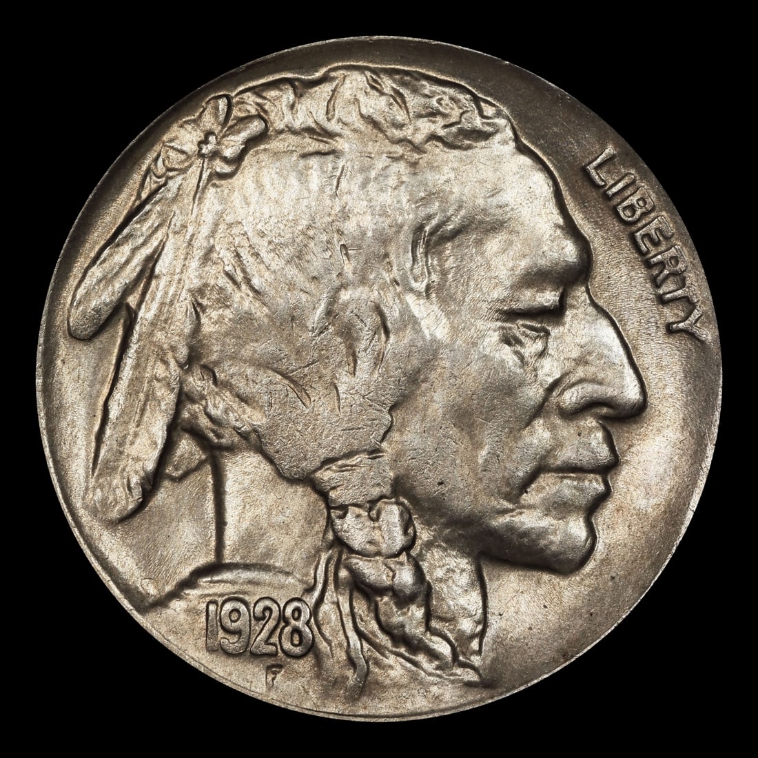 1928-d Buffalo Nickel 5c ms65+ SEGS - 2