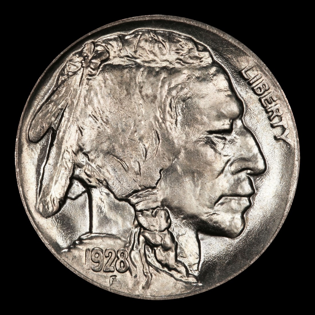 1928-d Buffalo Nickel Near Top Pop 5c ms66+ SEGS - 2