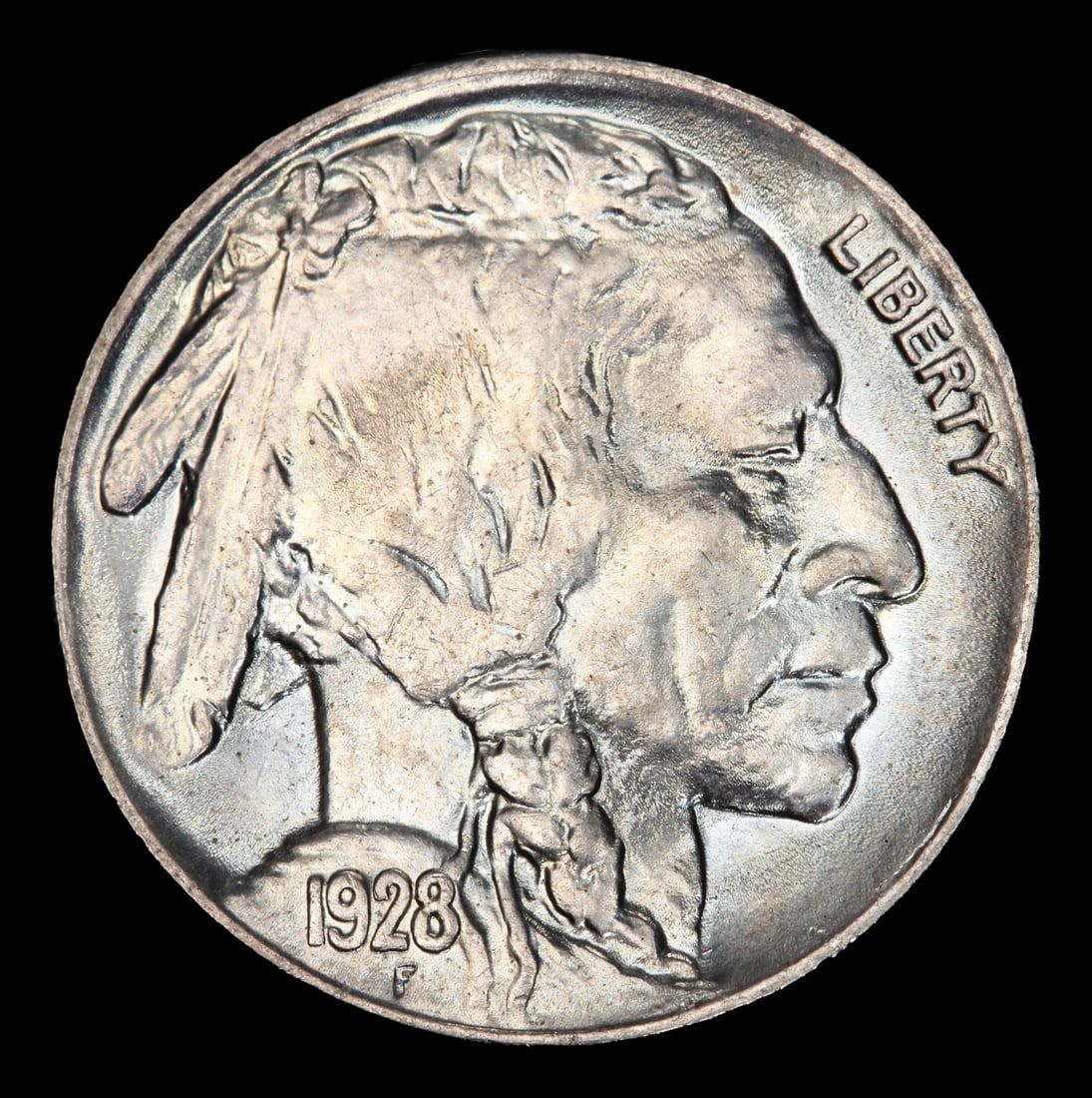 1928-p Buffalo Nickel 5c Grades ms66 - 2