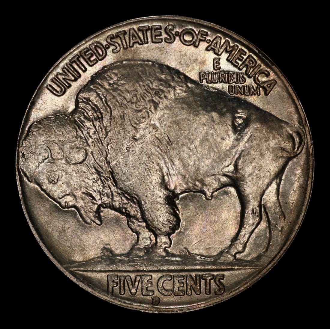 1929-d Buffalo Nickel 5c ms65 SEGS - 3