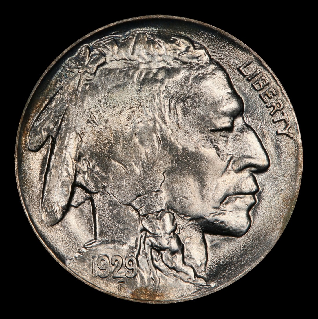1929-p Buffalo Nickel 5c Grades ms65 - 2