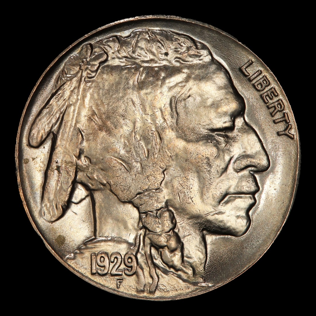 1929-s Buffalo Nickel 5c Grades ms65 - 2