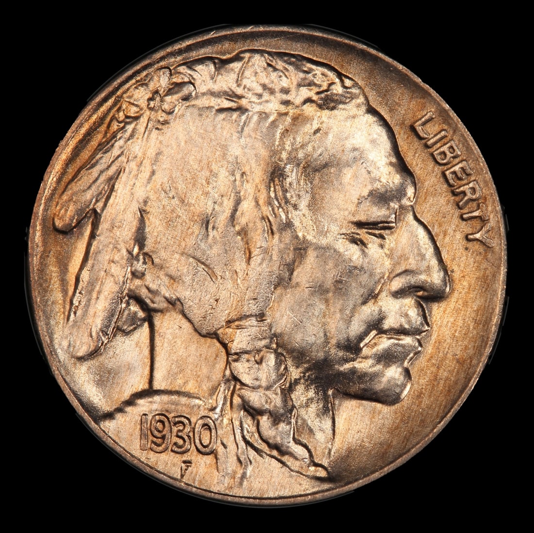 1930-p Buffalo Nickel Near Top Pop 5c ms66+ SEGS - 2