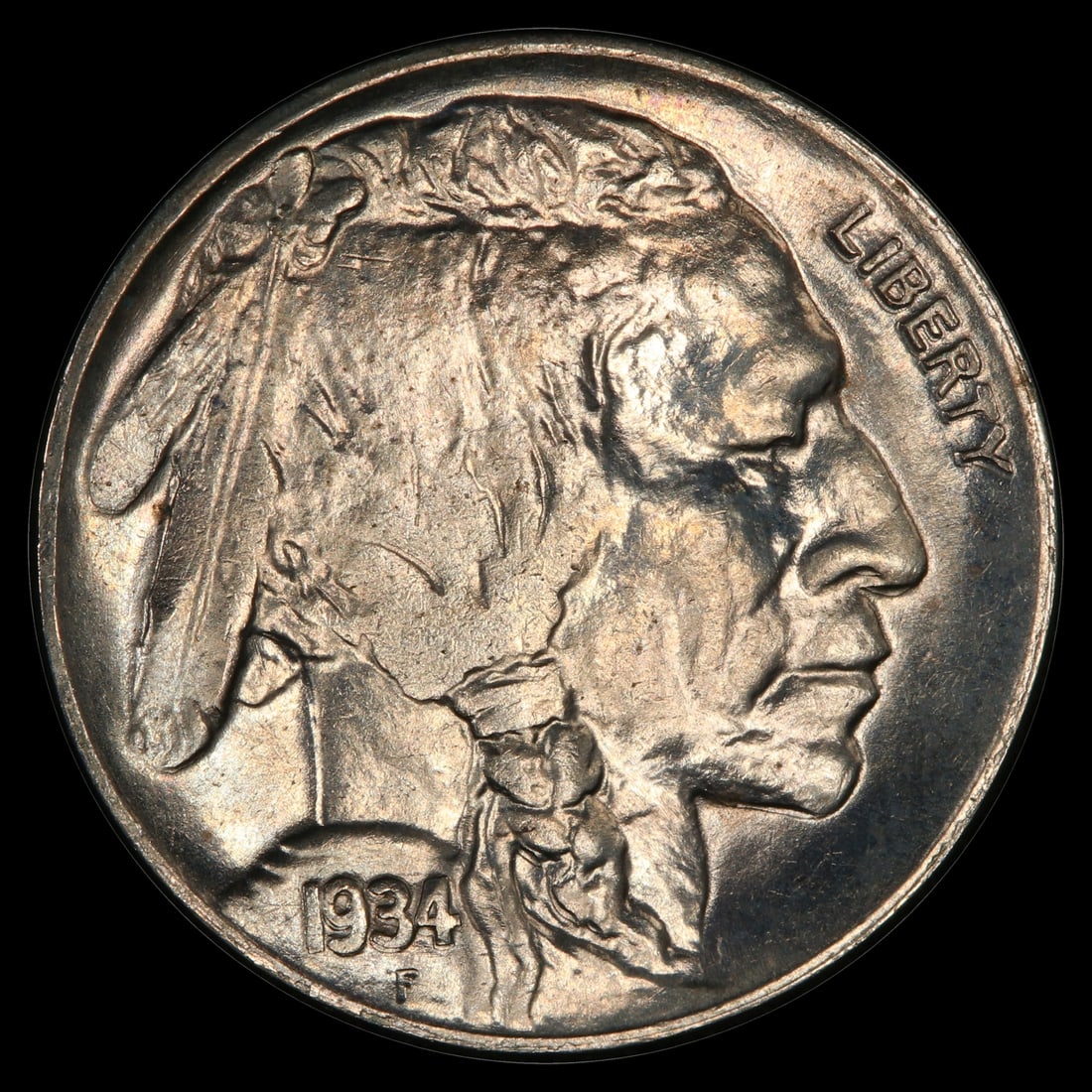1934-d Buffalo Nickel 5c ms65+ SEGS - 2