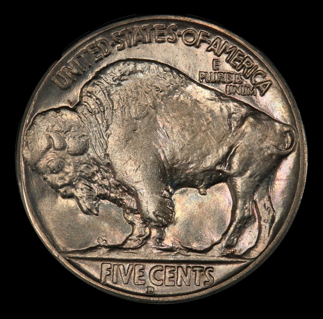 1934-d Buffalo Nickel 5c ms65+ SEGS - 3