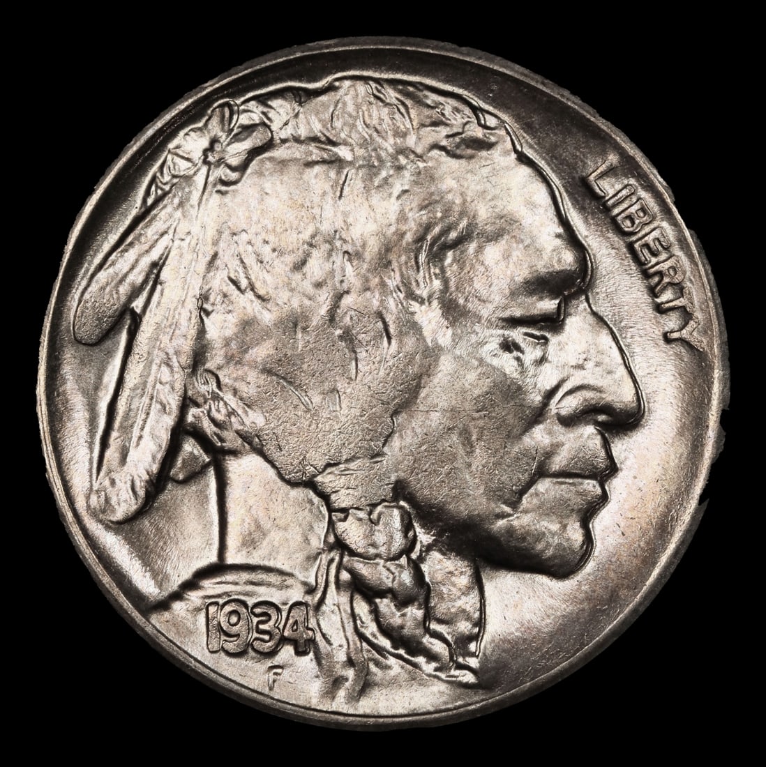 1934-d Buffalo Nickel 5c ms65+ SEGS - 2