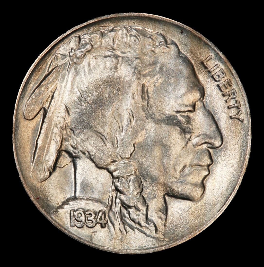 1934-p Buffalo Nickel Near Top Pop 5c ms66+ SEGS - 2
