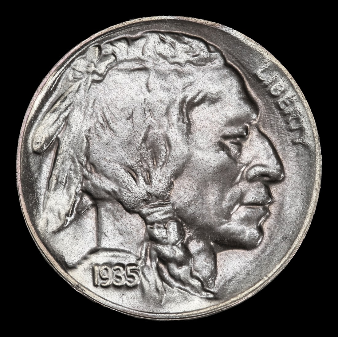 1935-d Buffalo Nickel Near Top Pop 5c ms66+ SEGS - 2
