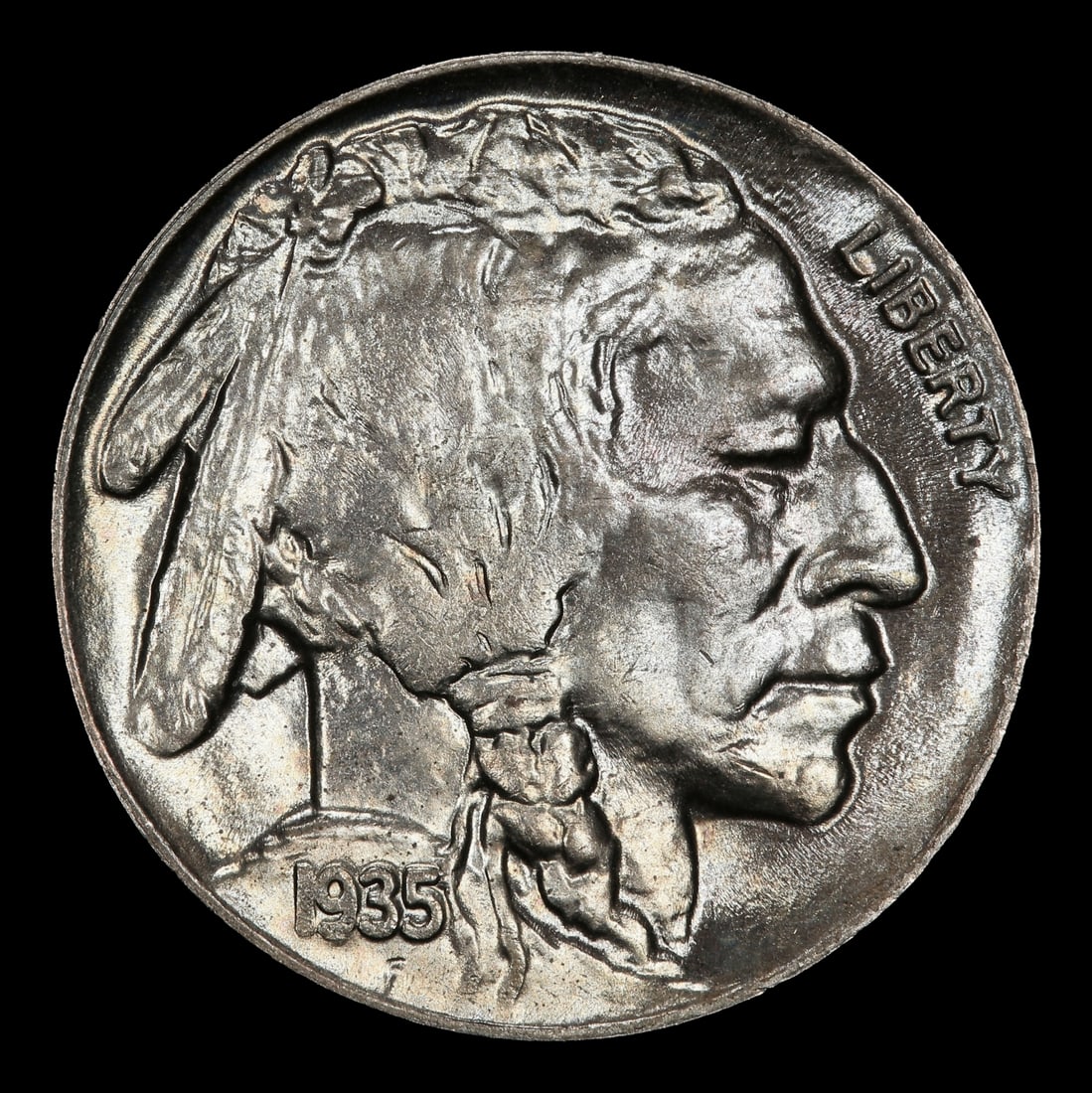 1935-d Buffalo Nickel Near Top Pop 5c ms66+ SEGS - 2