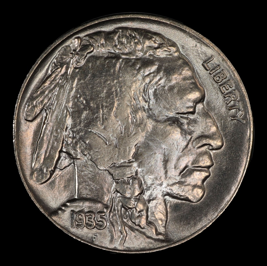 1935-p Buffalo Nickel Near Top Pop 5c ms68 SEGS - 2