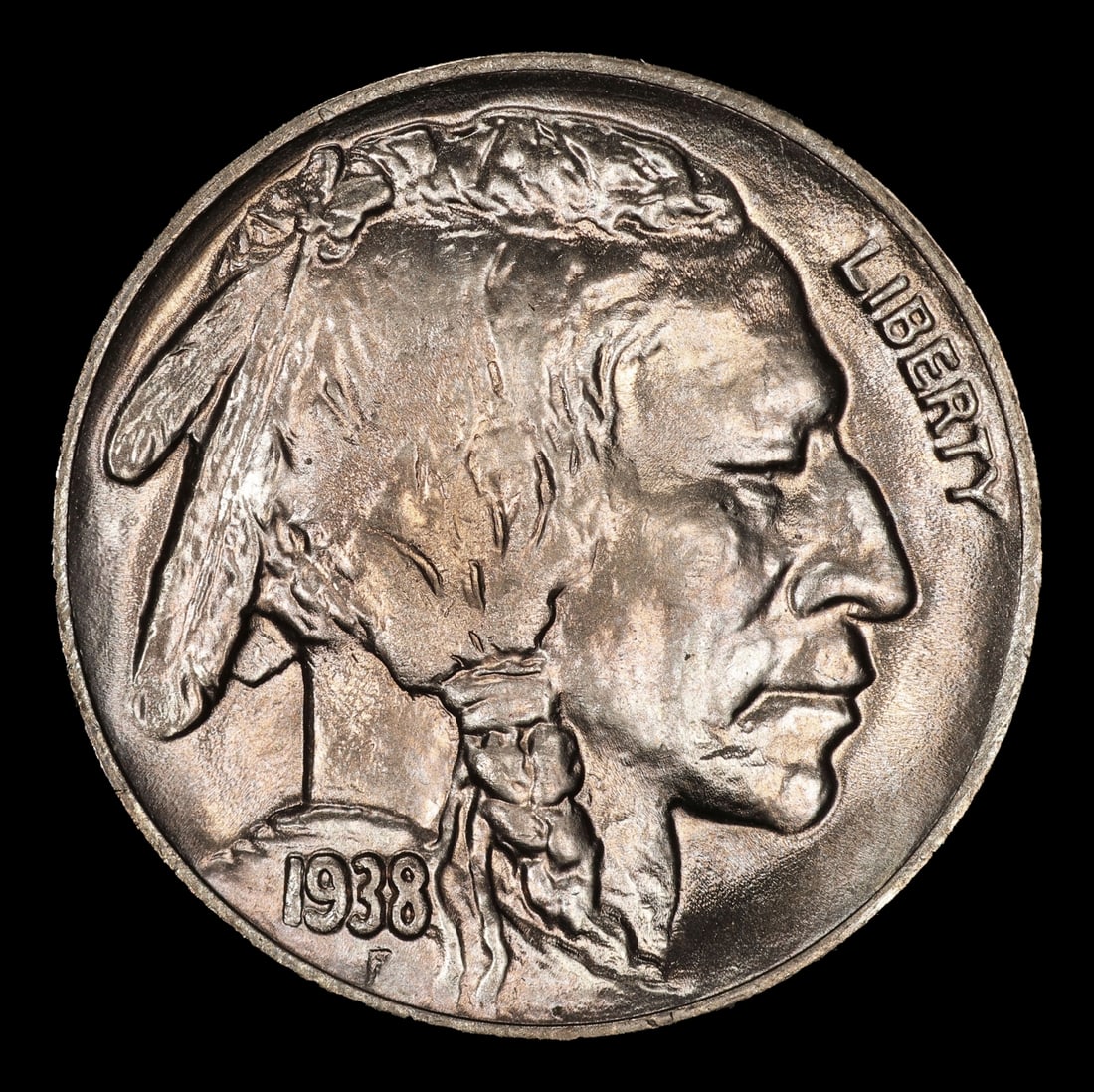 1938-d Buffalo Nickel Near Top Pop 5c ms67+ SEGS - 2