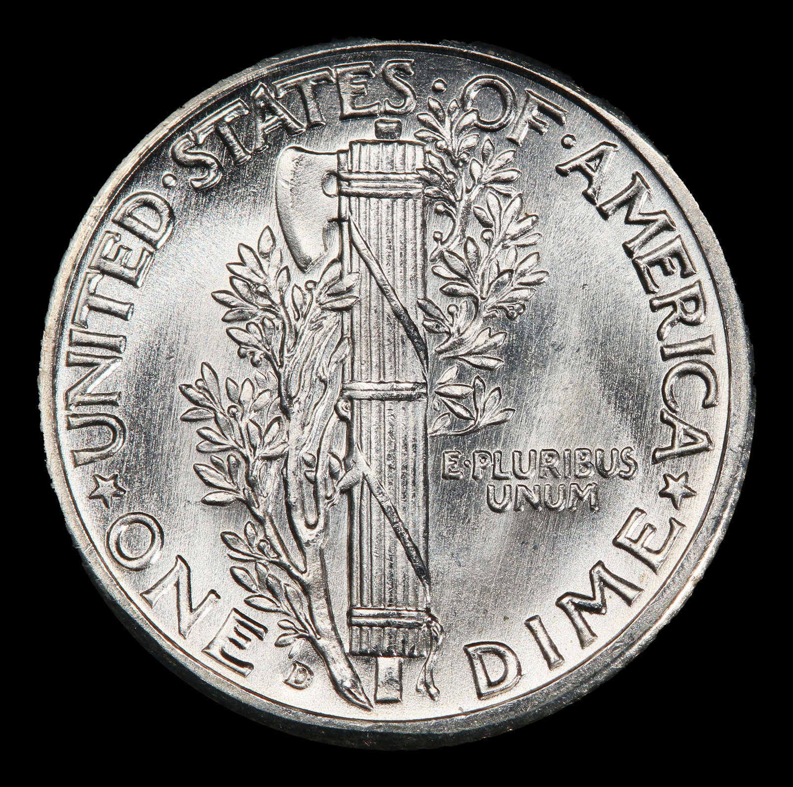 1941-d Mercury Dime 10c ms67 fsb SEGS - 3