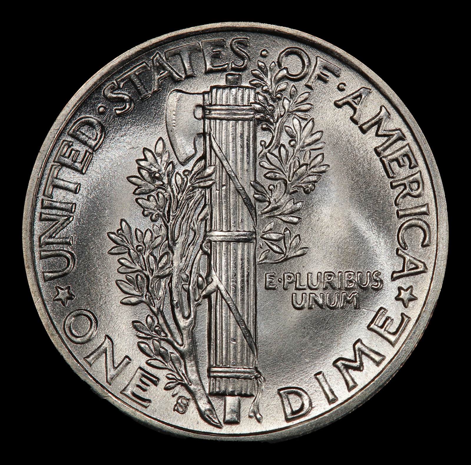 1943-s Mercury Dime Near Top Pop! 10c ms67+ fsb SEGS - 3
