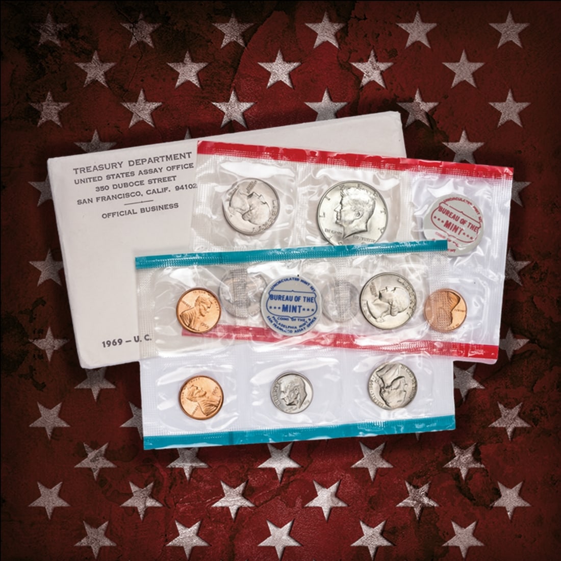 1968-1979 Mint Set Run 146 Coins 12 Complete Sets - 3