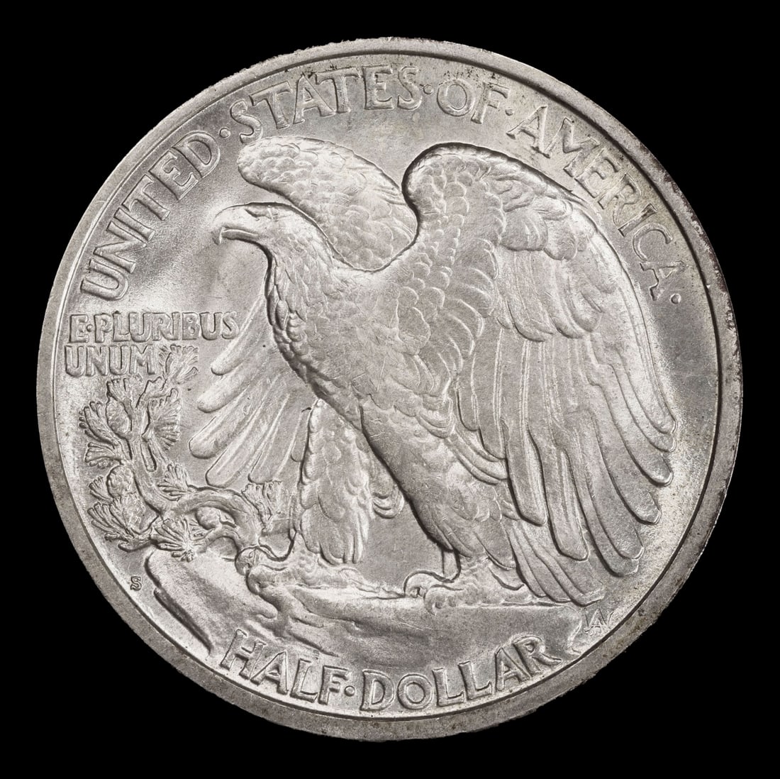 1917-s Reverse Walking Liberty Half Dollar 50c ms64 SEGS - 3
