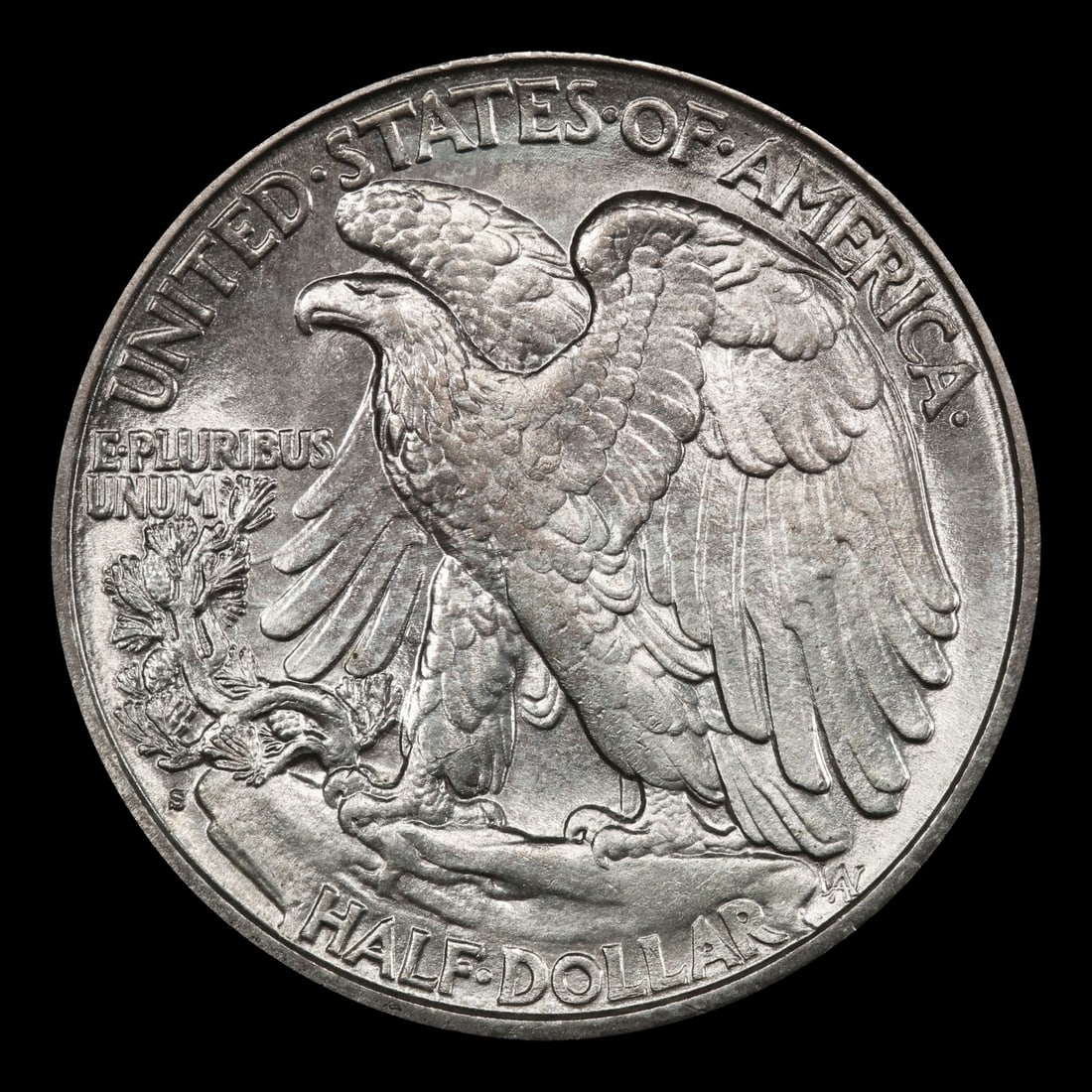 1918-s Walking Liberty Half Dollar 50c ms63 USCG - 3