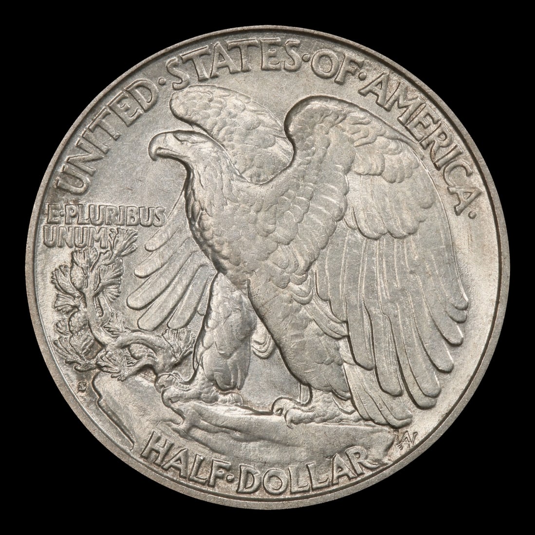 1920-s Walking Liberty Half Dollar 50c au58 SEGS - 3