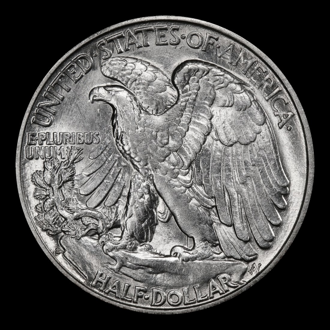 1927-s Walking Liberty Half Dollar 50c au58 SEGS - 3