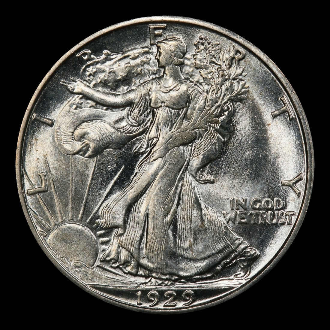 1929-s Walking Liberty Half Dollar 50c ms64 SEGS - 2