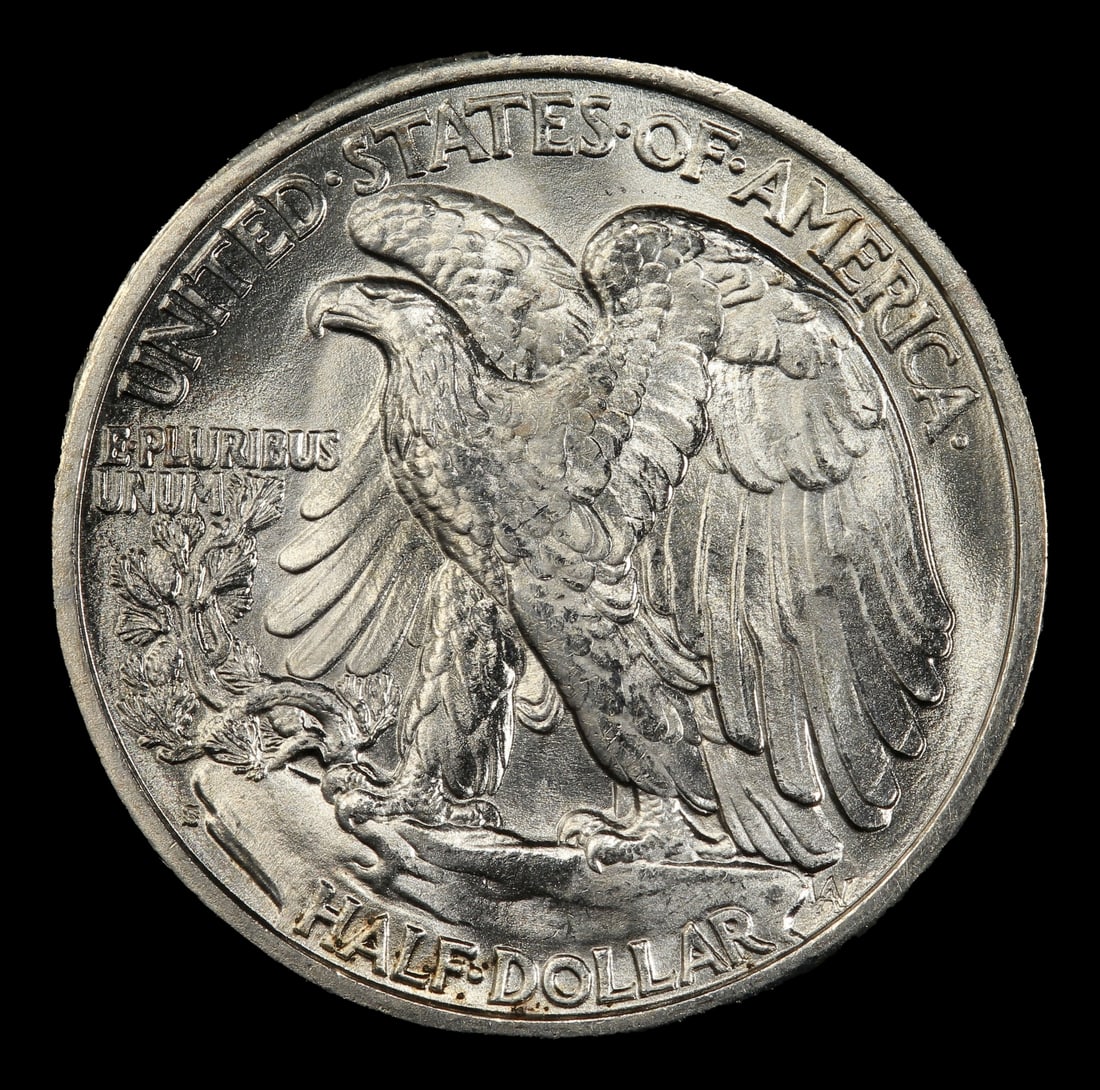 1934-s Walking Liberty Half Dollar Near Top Pop 50c ms66 SEGS - 3