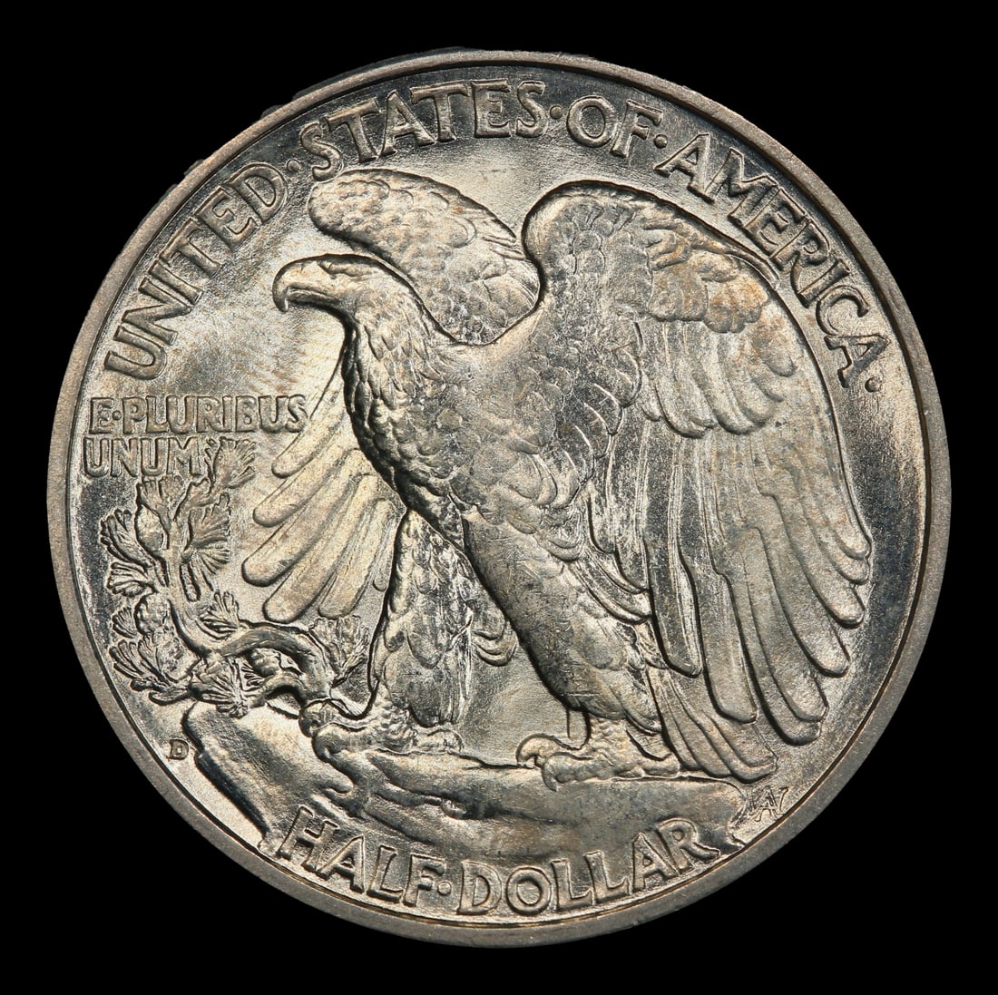 1935-d Walking Liberty Half Dollar 50c ms65+ SEGS - 3