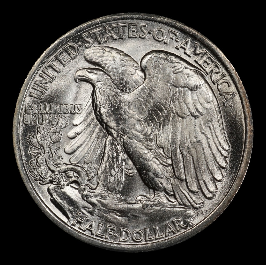1935-p Walking Liberty Half Dollar 50c Grades ms66 - 3