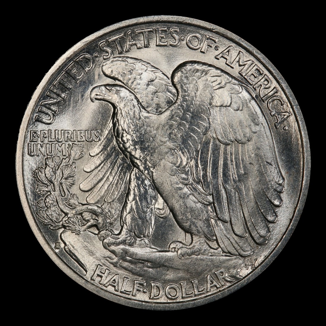 1935-s Walking Liberty Half Dollar Near Top Pop 50c ms66+ SEGS - 3