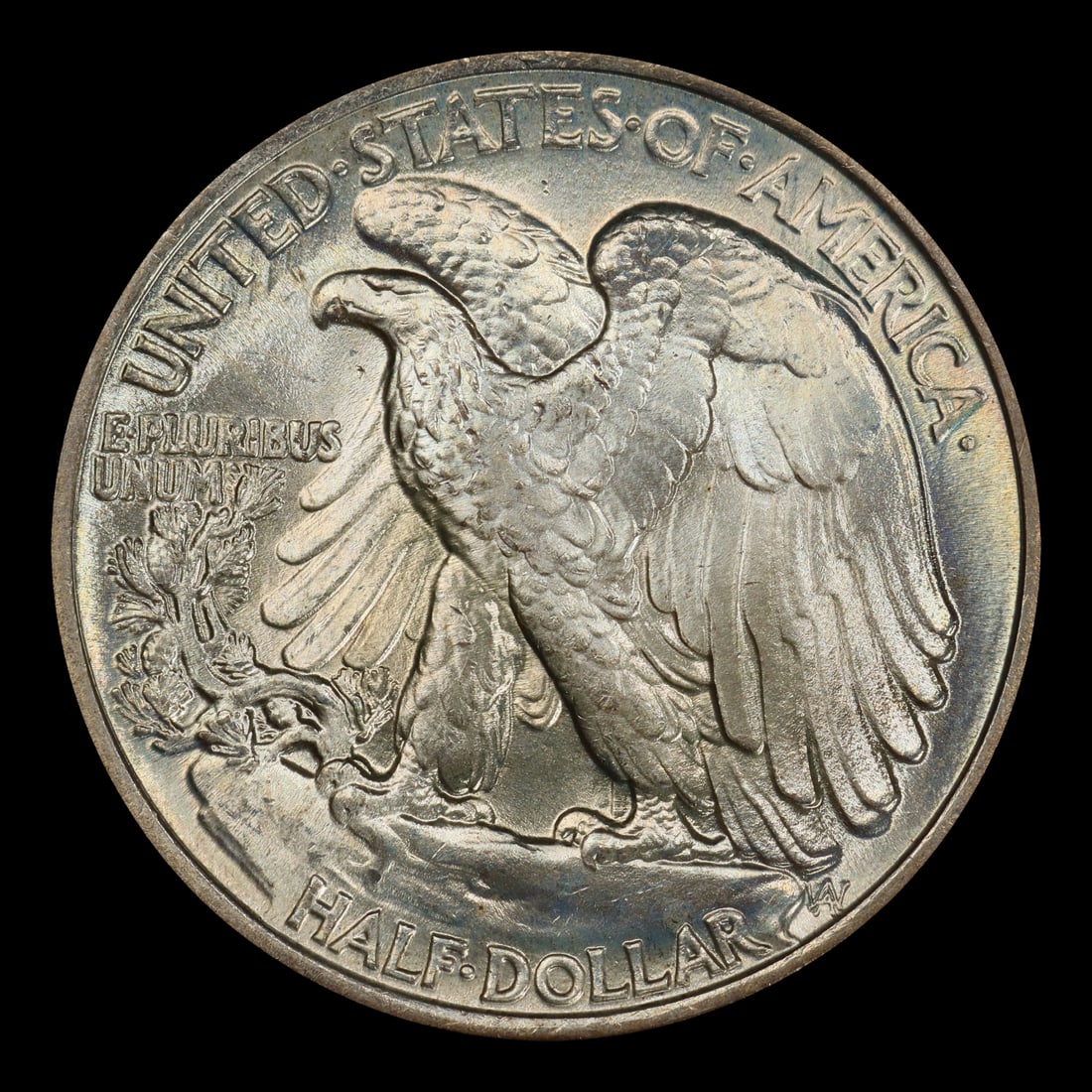 1935-s Walking Liberty Half Dollar Near Top Pop 50c ms66+ SEGS - 3